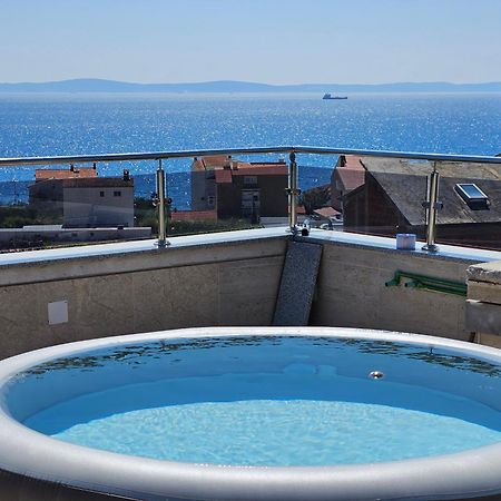 Modern Villa With Jacuzzi, Beautiful Sea View, Near Split! Villa 36A Podstrana Bagian luar foto