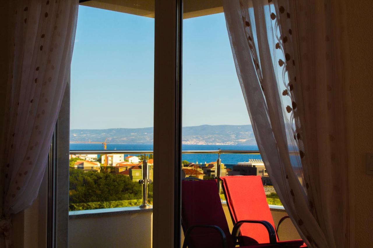 Modern Villa With Jacuzzi, Beautiful Sea View, Near Split! Villa 36A Podstrana Bagian luar foto