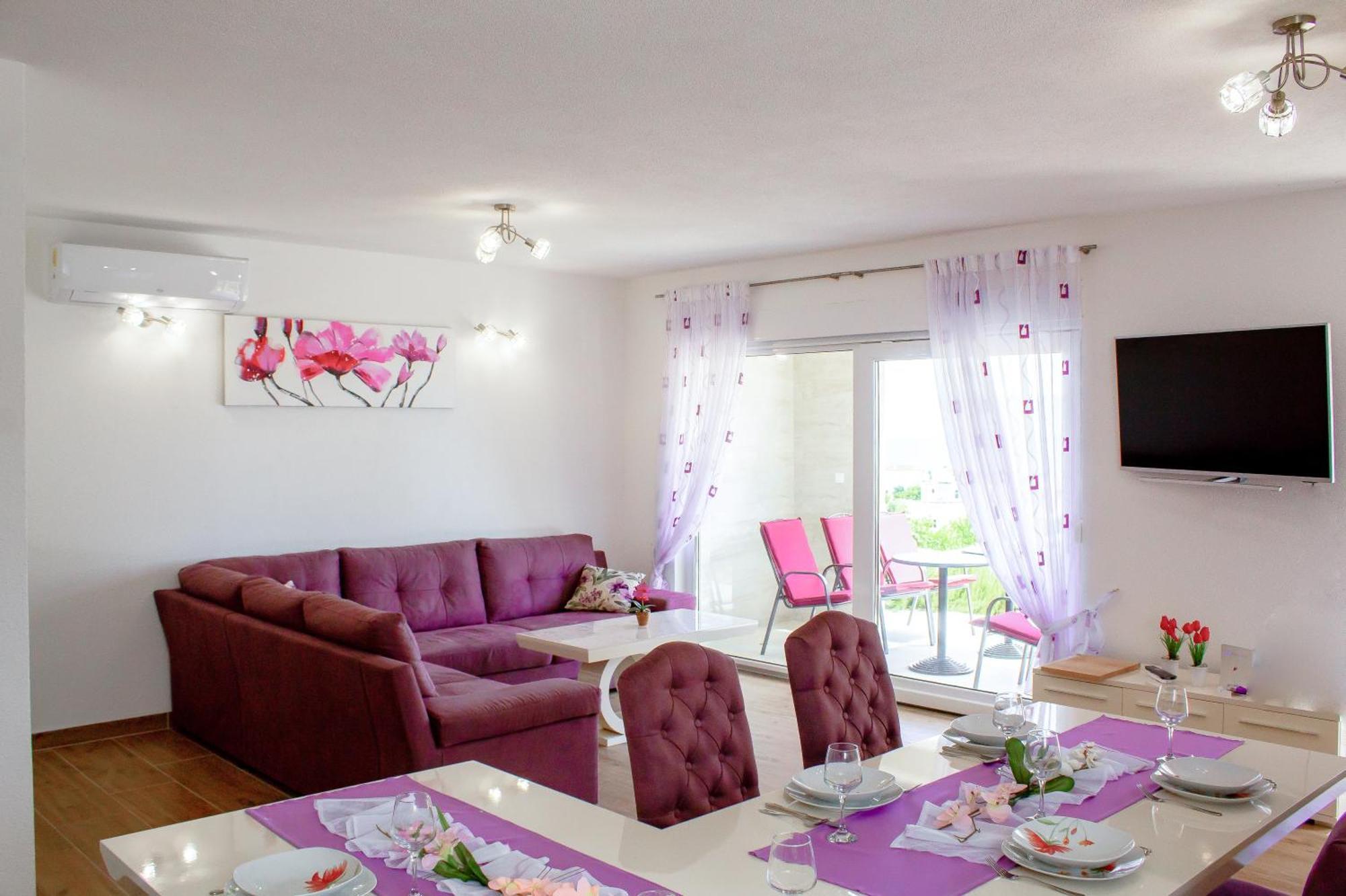 Modern Villa With Jacuzzi, Beautiful Sea View, Near Split! Villa 36A Podstrana Bagian luar foto