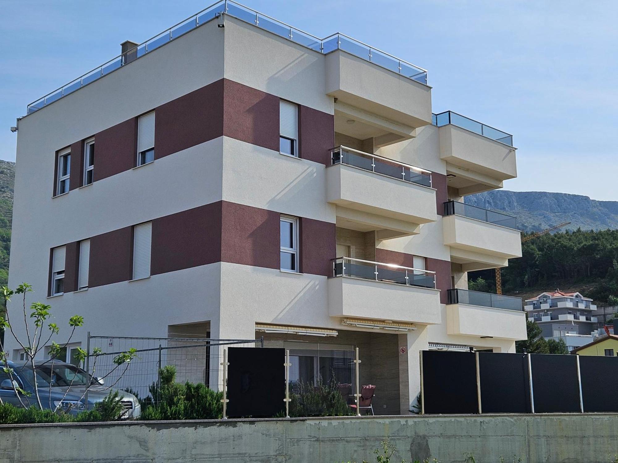 Modern Villa With Jacuzzi, Beautiful Sea View, Near Split! Villa 36A Podstrana Bagian luar foto